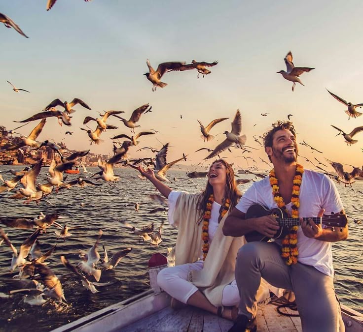 Ganga Boat Photoshoot